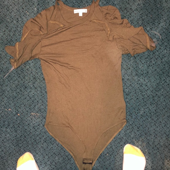 Olive Green Moa Moa Body Suit - Picture 2 of 3